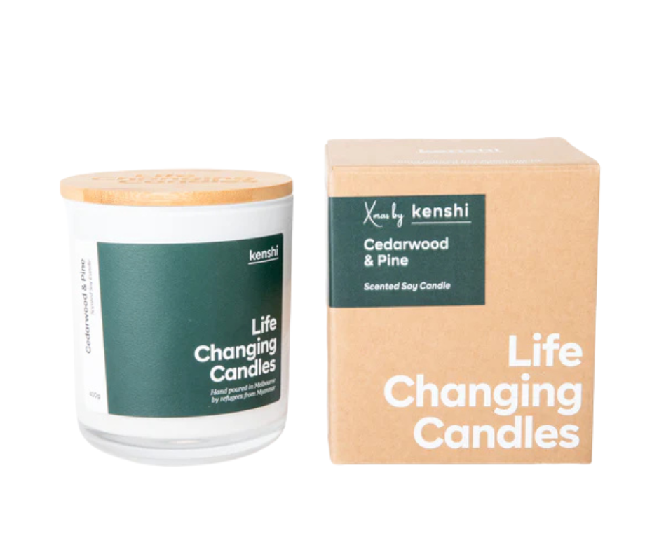 Cedarwood & Pine 400g Candle (Fredon)