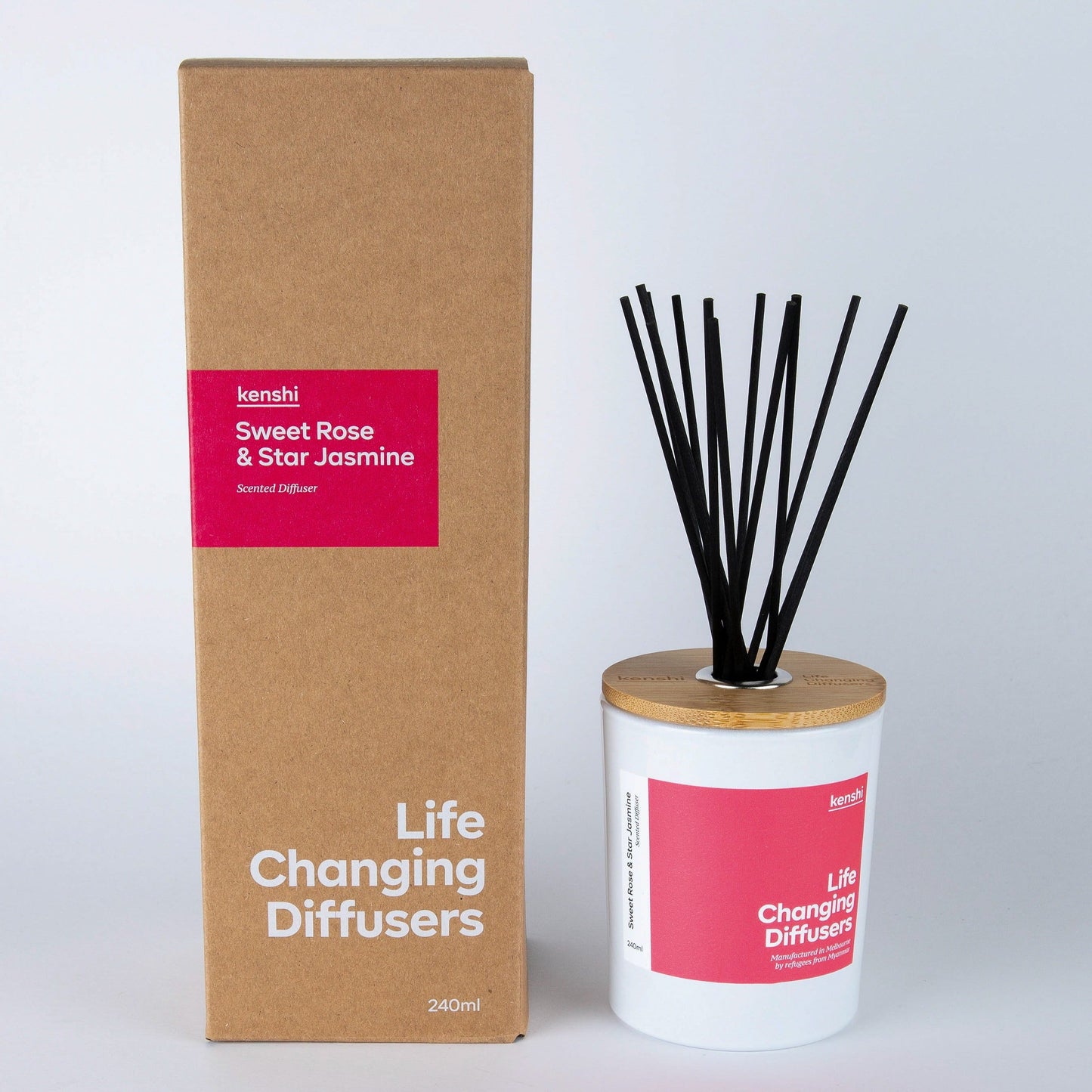 Kenshi Diffuser Sweet Rose & Star Jasmine (Fredon)