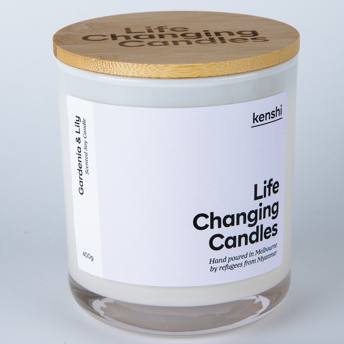 Gardenia & Lily 400g Candle (Pangerang)