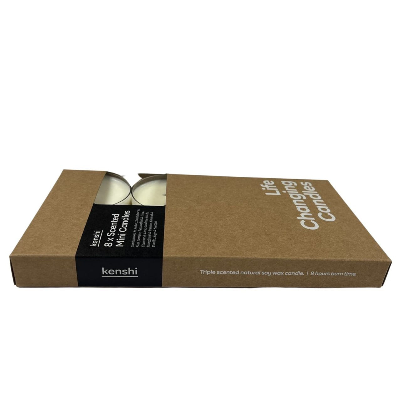 Pack of 8 Scented Mini Candles for Dougies