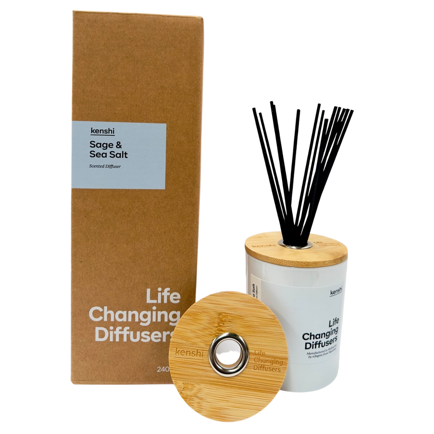 Sage & Sea Salt Diffuser 240ml for BASP