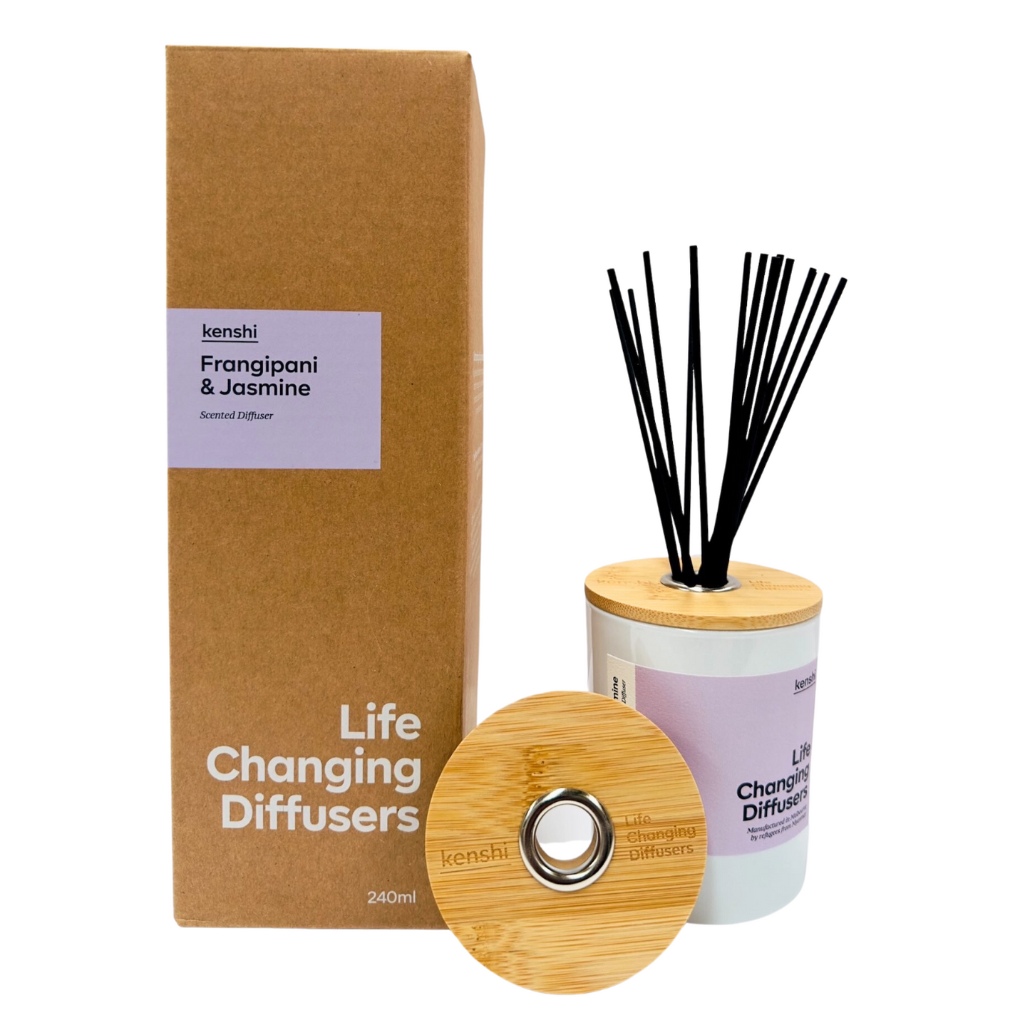 Frangipani & Jasmine 240ml Diffuser for BASP