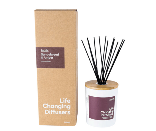 Sandalwood and Amber Diffuser 240ml for Dougies