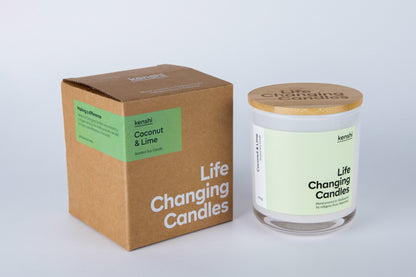 Coconut & Lime 400g Candle