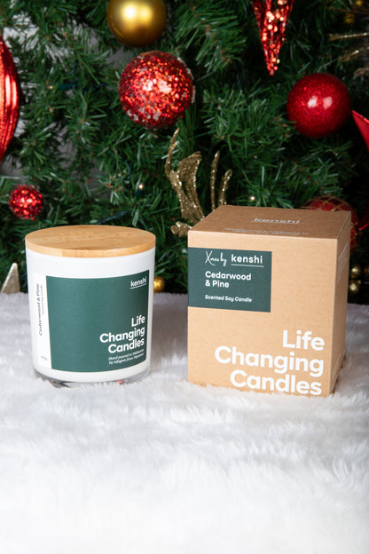 Cedarwood & Pine 400g Candle (RACV)
