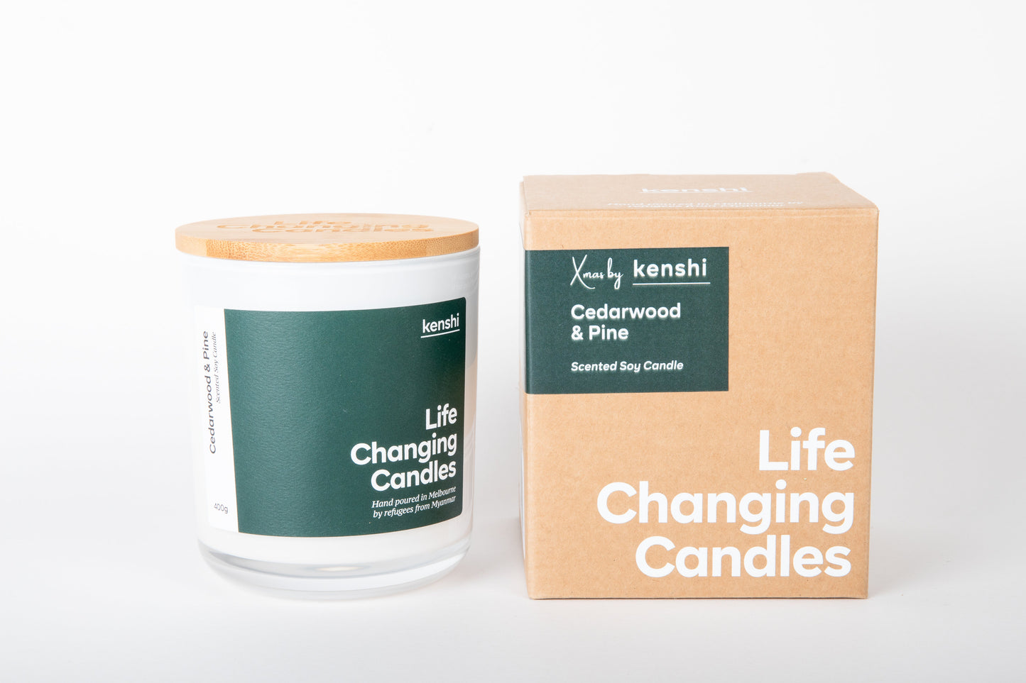 Cedarwood & Pine 400g Candle (RACV)