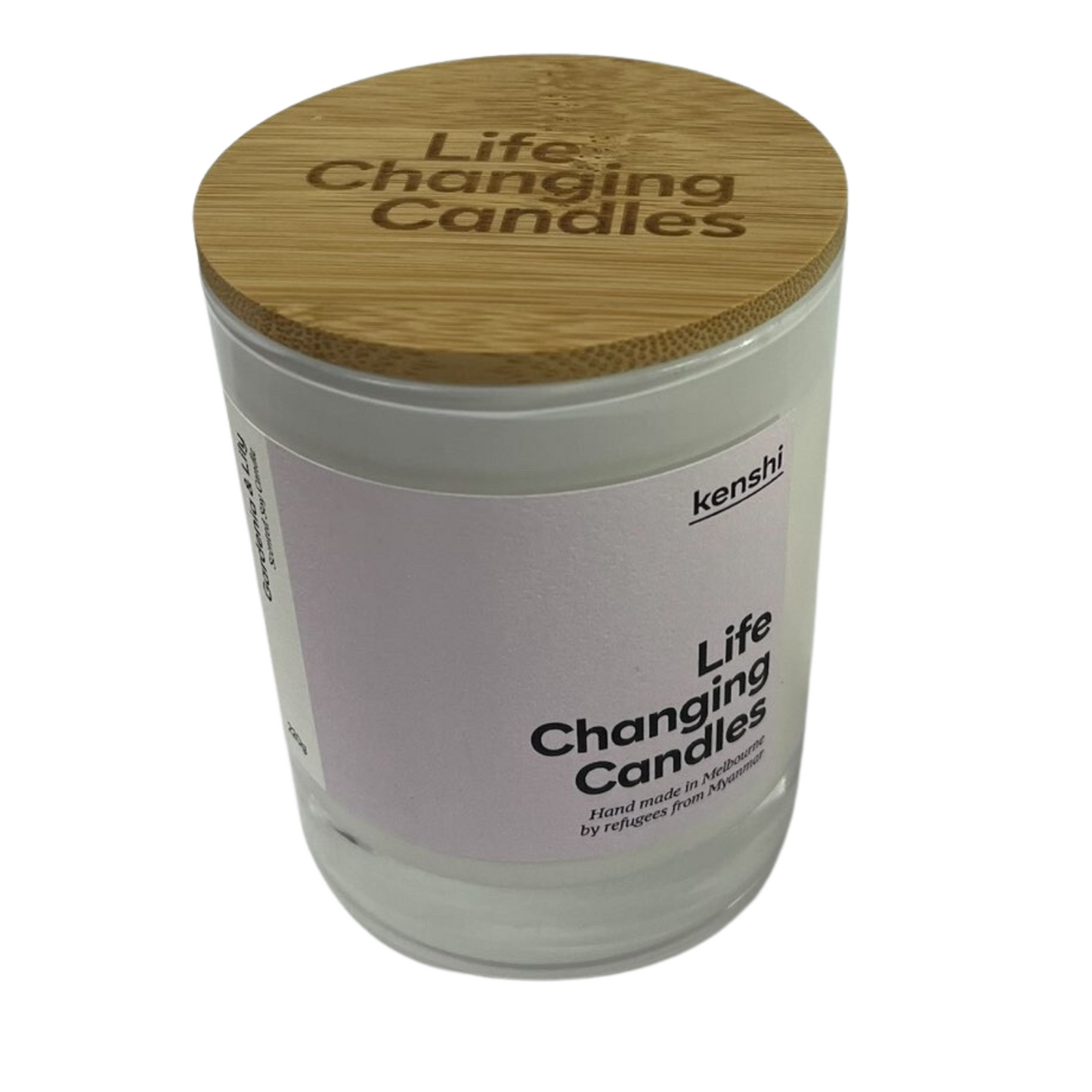 Medium size candle 220g for Dougies