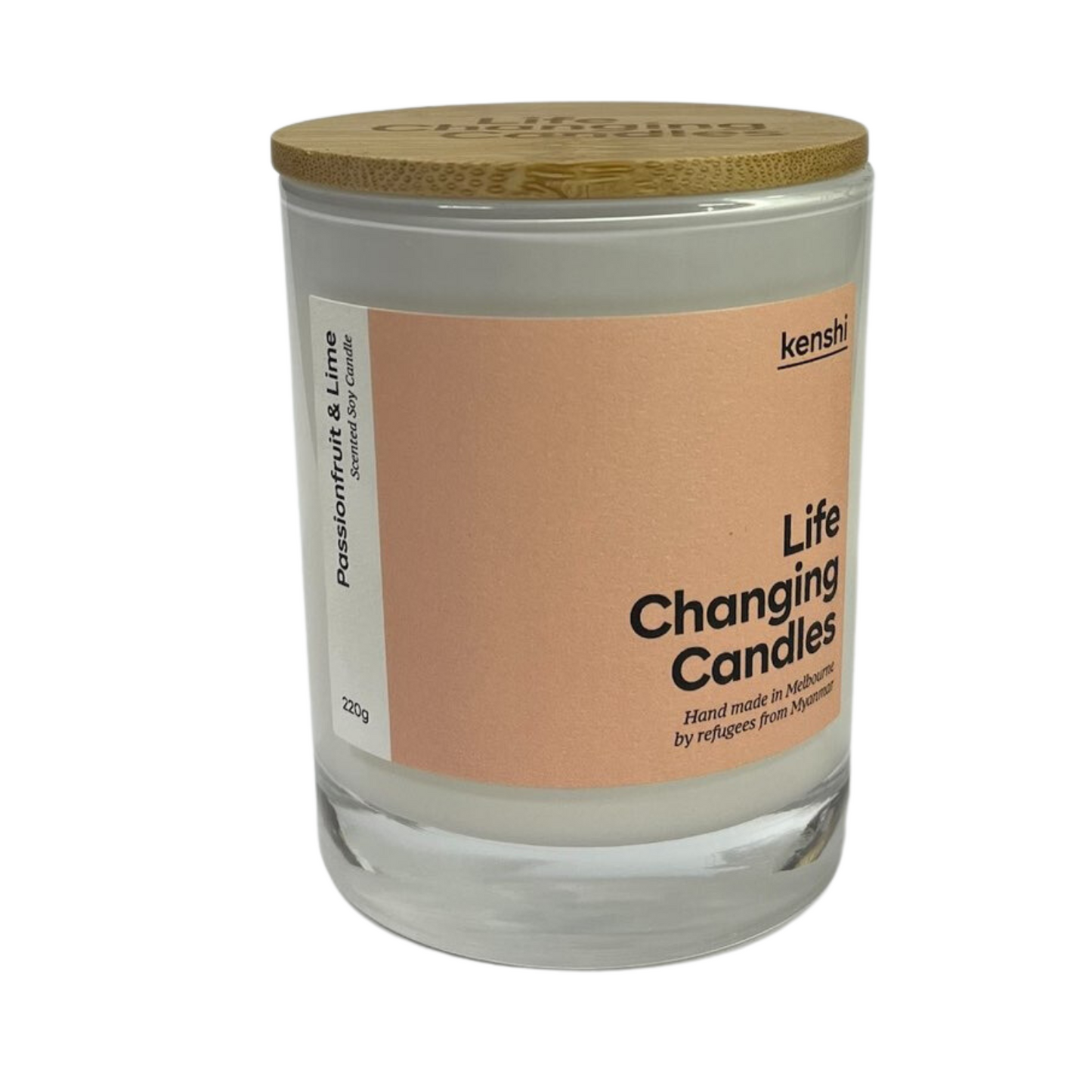 Mid-size candle 220g