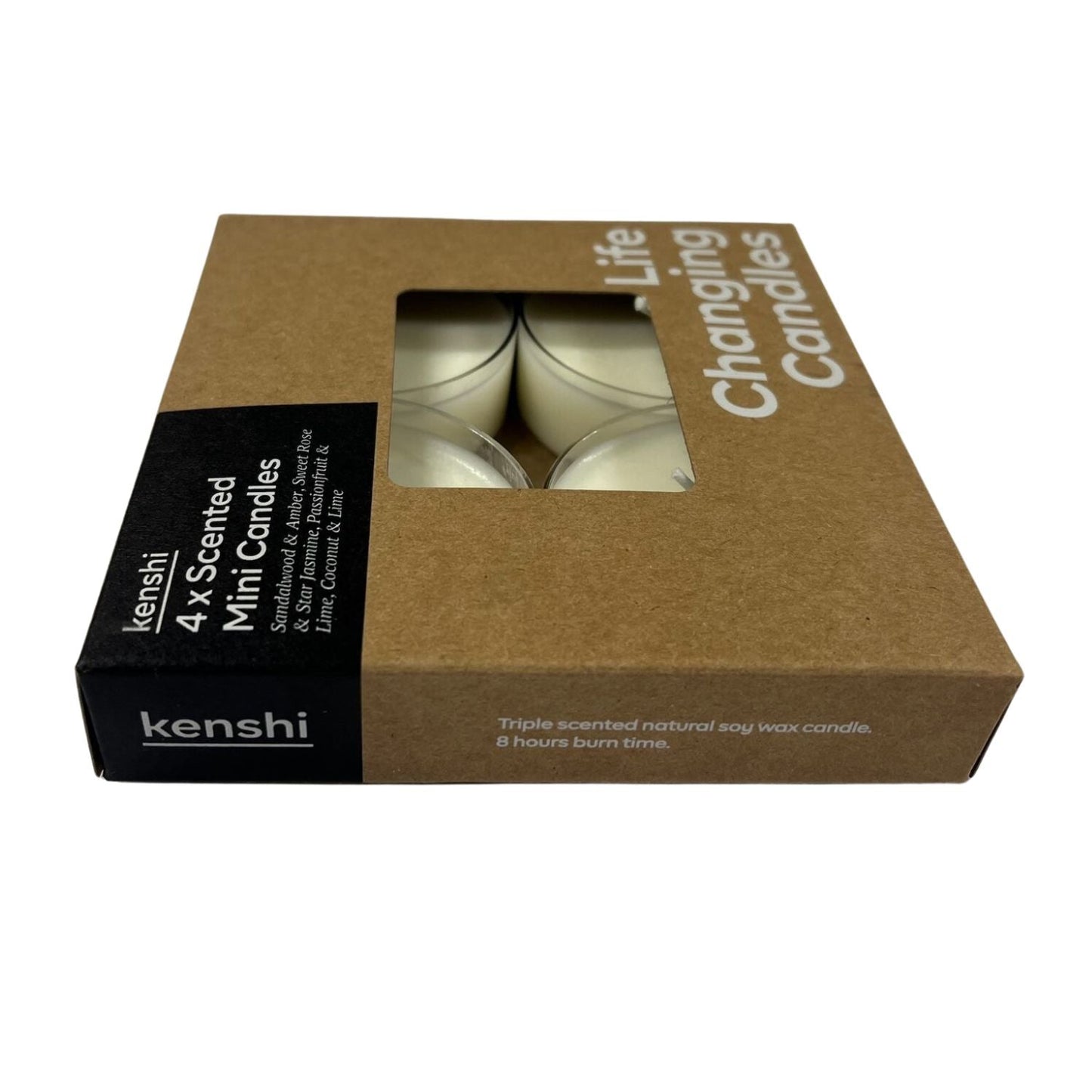 Pack of 4 Scented Mini Candles for Zimele
